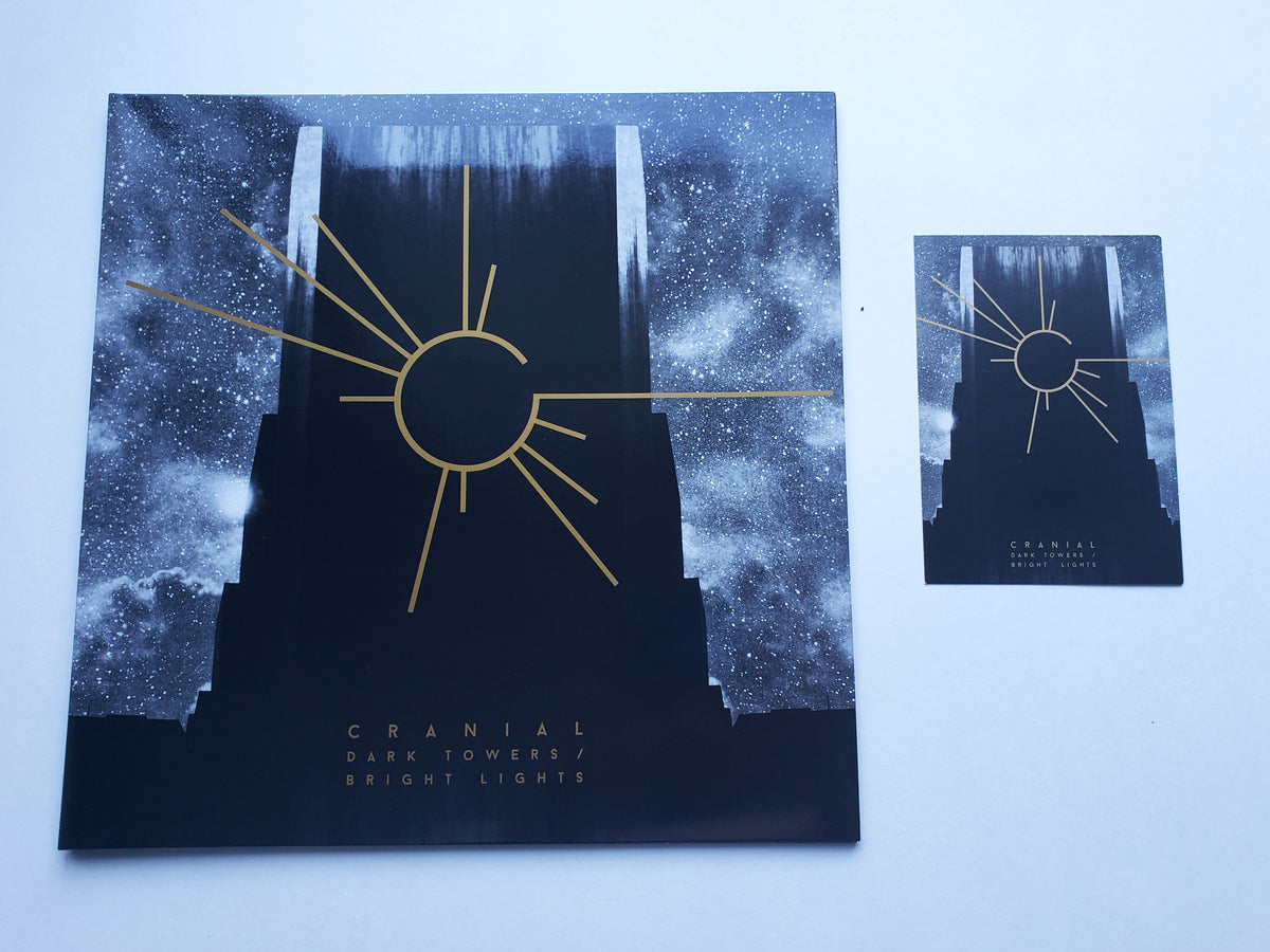 THE SKULL DISK NATURE TONES × DAMNGOOD CRANIAL - Dark Towers / Bright Lights (12