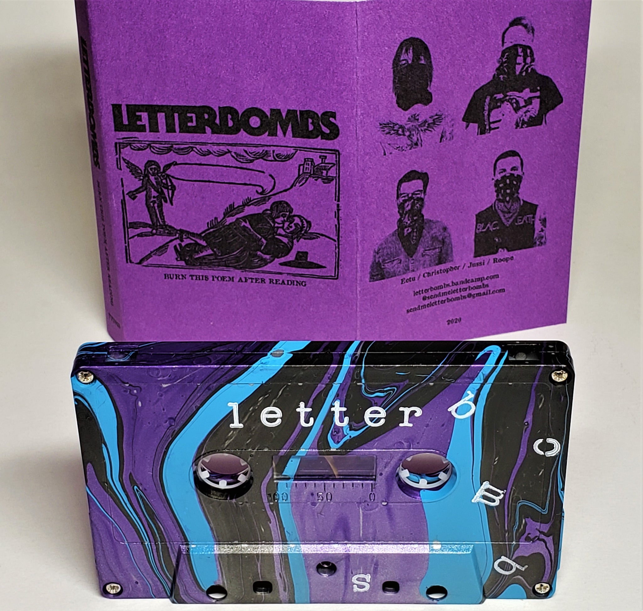 LETTERBOMBS - Burn This Poem After Reading (cassette)