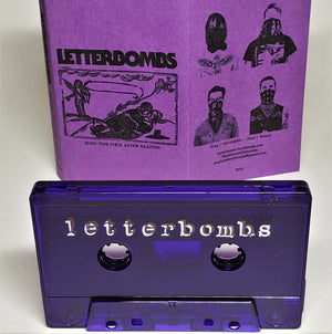 LETTERBOMBS - Burn This Poem After Reading (cassette)