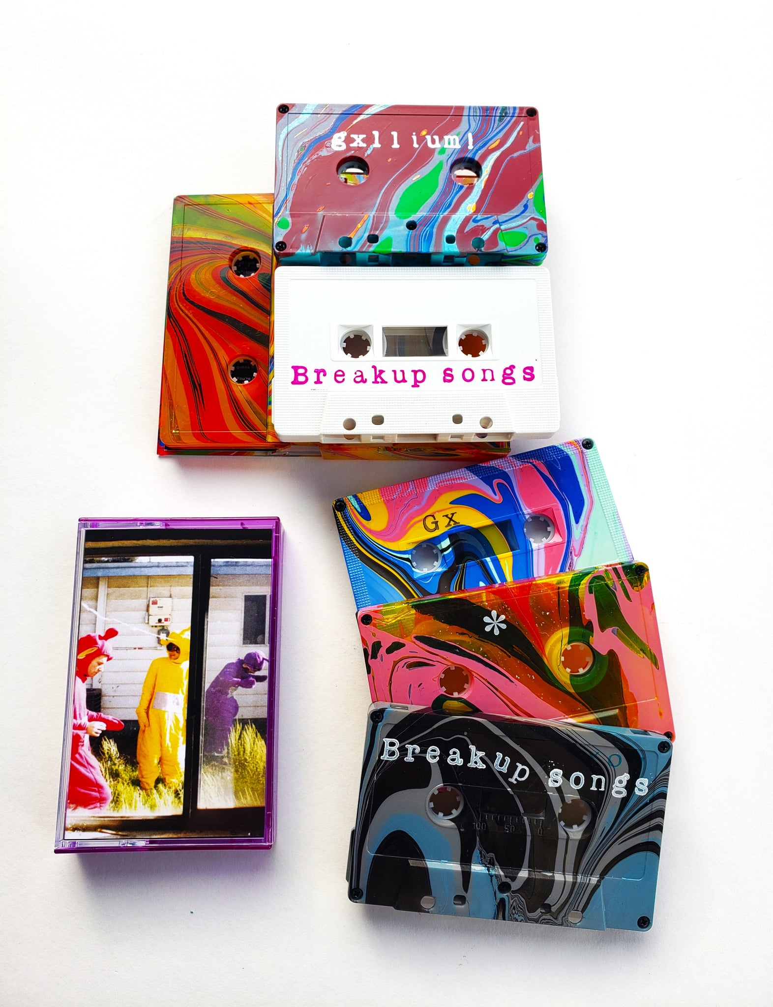 GXLLIUM! - Breakup songs (cassette)