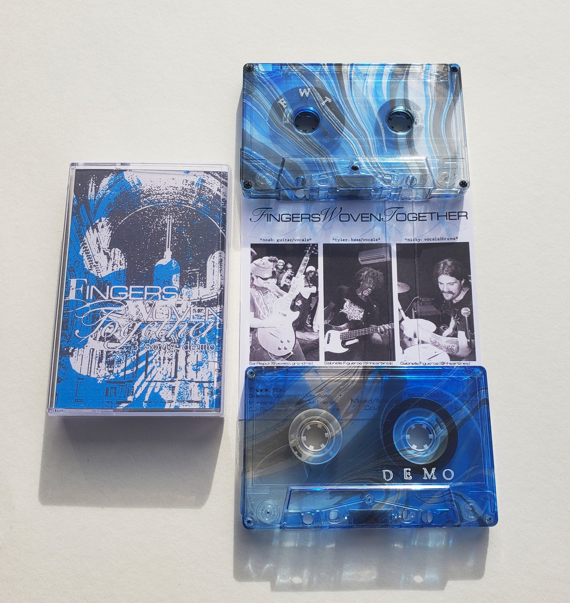 FINGERSWOVENTOGETHER - 3 song demo (cassette)