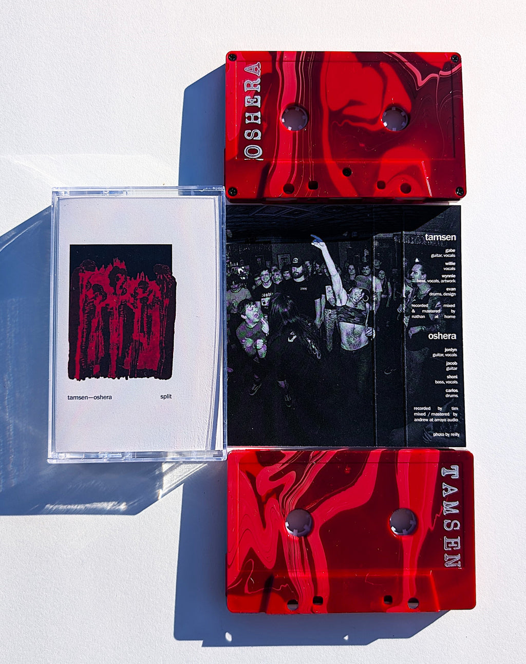 OSHERA x TAMSEN - Split (cassette)