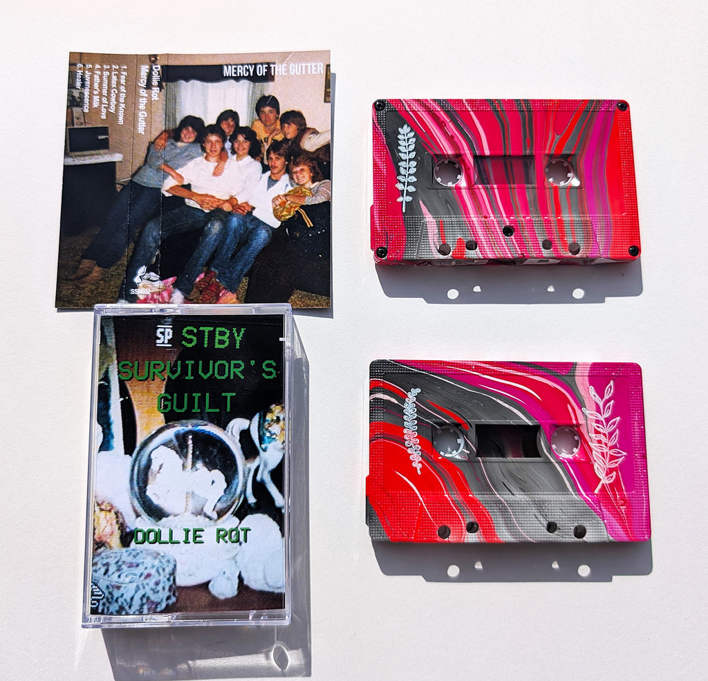 DOLLIE ROT - Survivor's Guilt + Mercy of the Gutter (cassette)