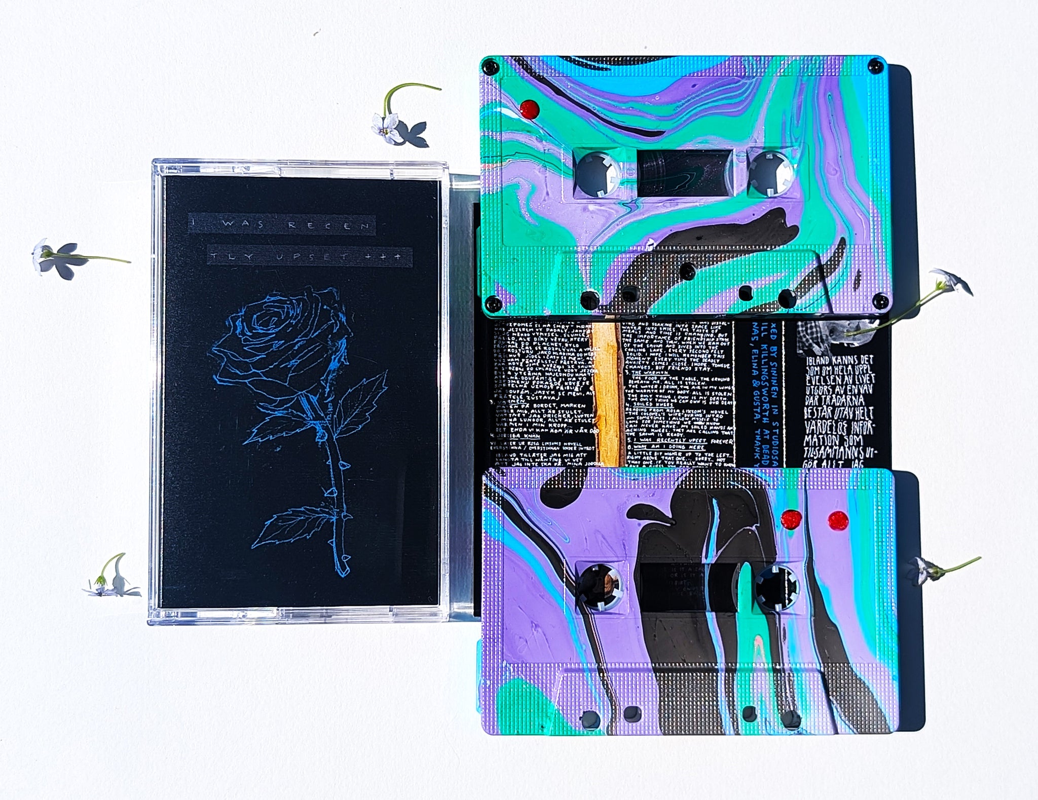 SININEN - I was recently upset (cassette)