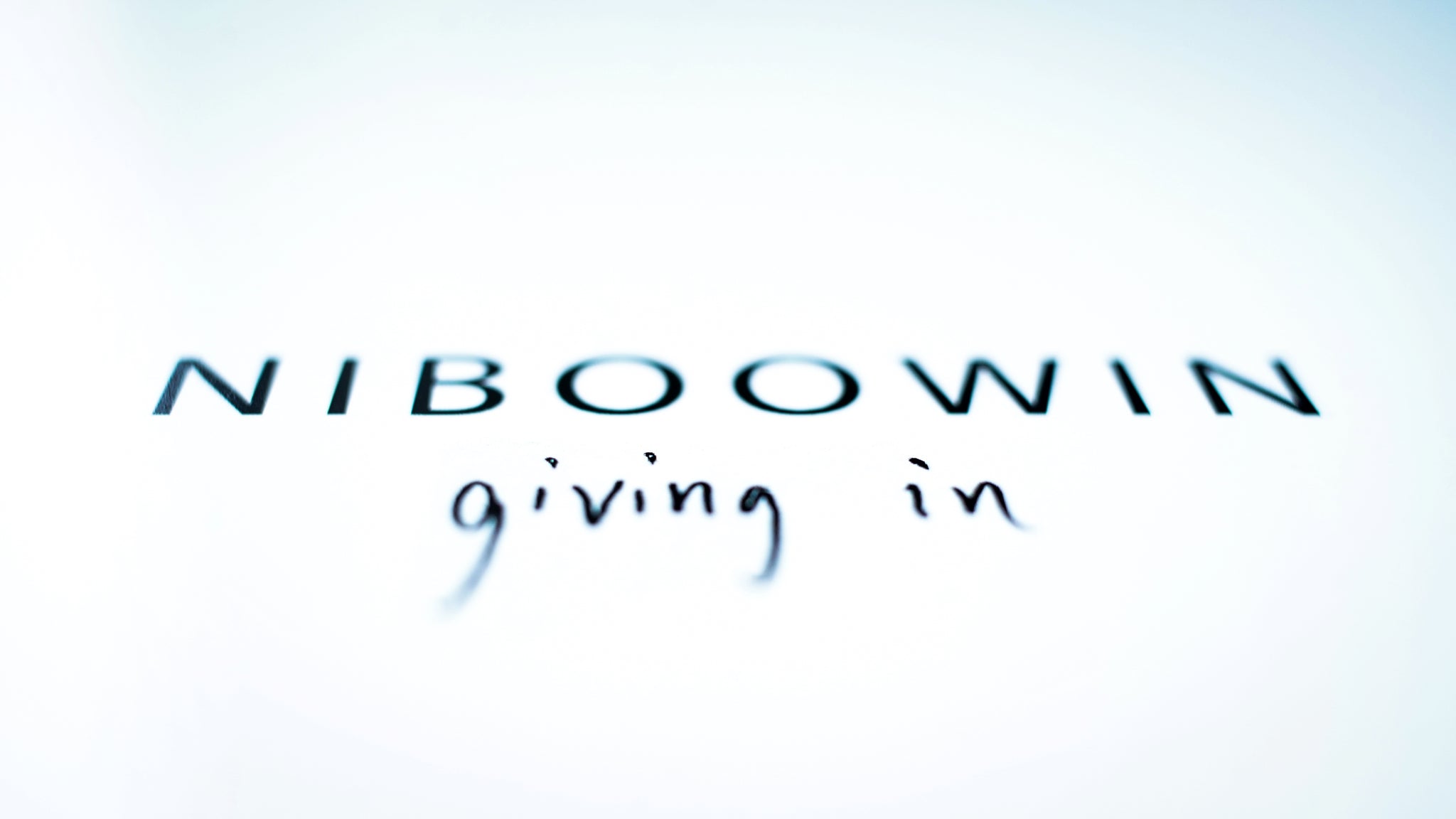 NIBOOWIN - Giving In (12")