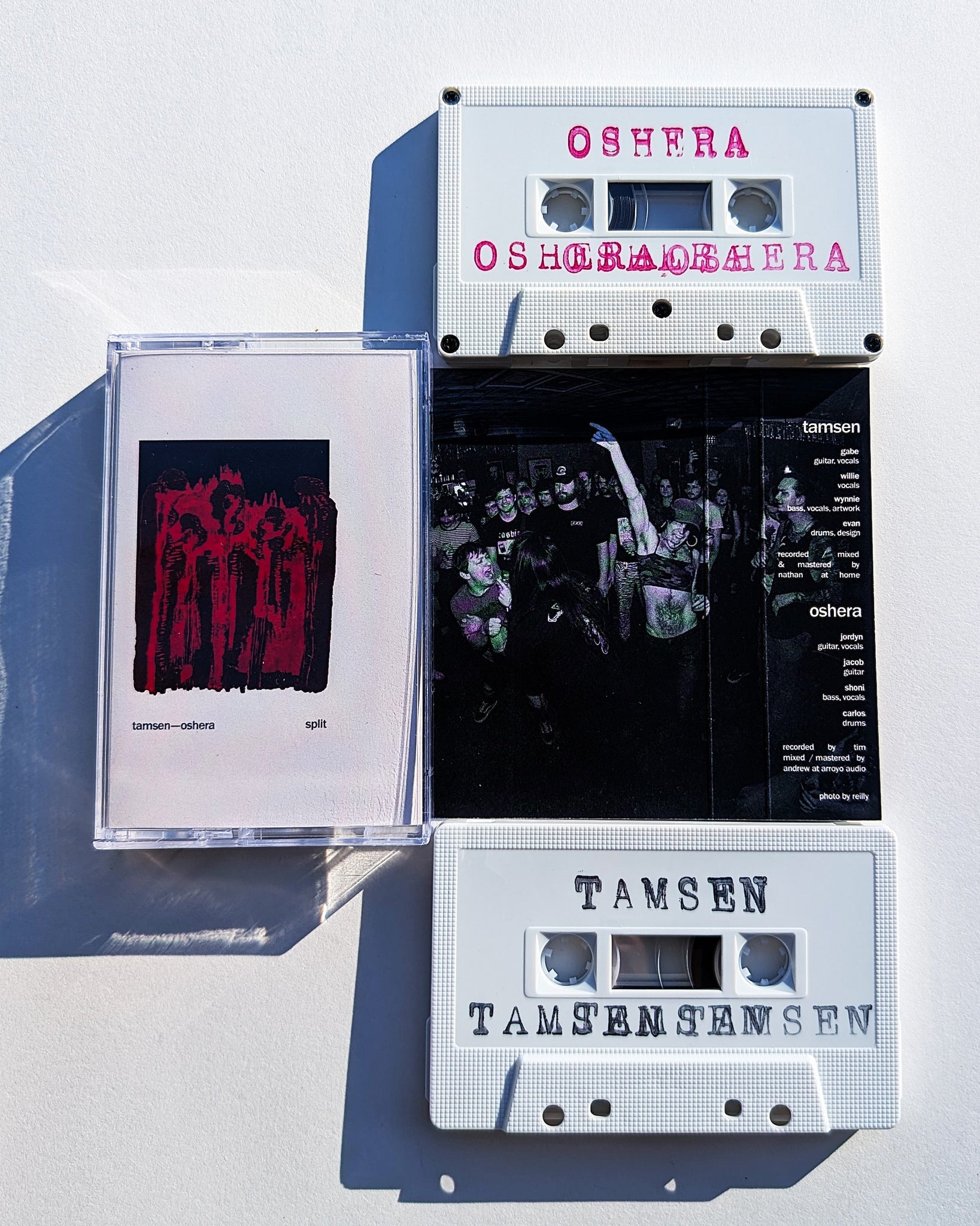 OSHERA x TAMSEN - Split (cassette)