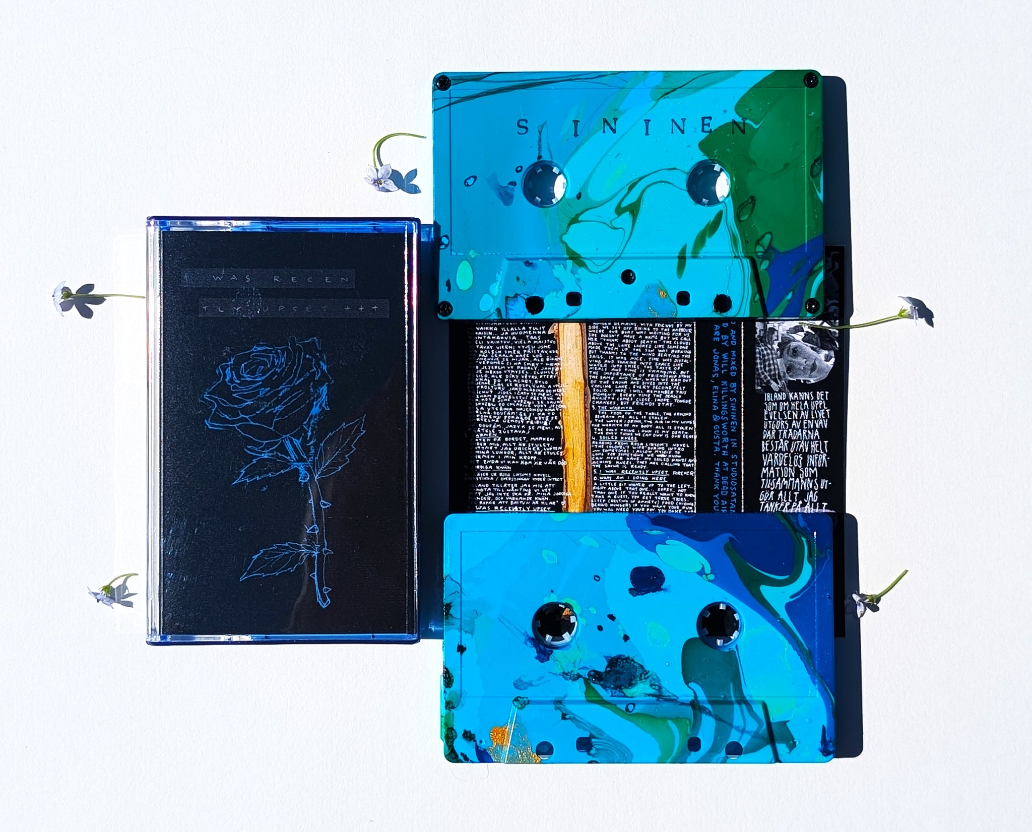 SININEN - I was recently upset (cassette)