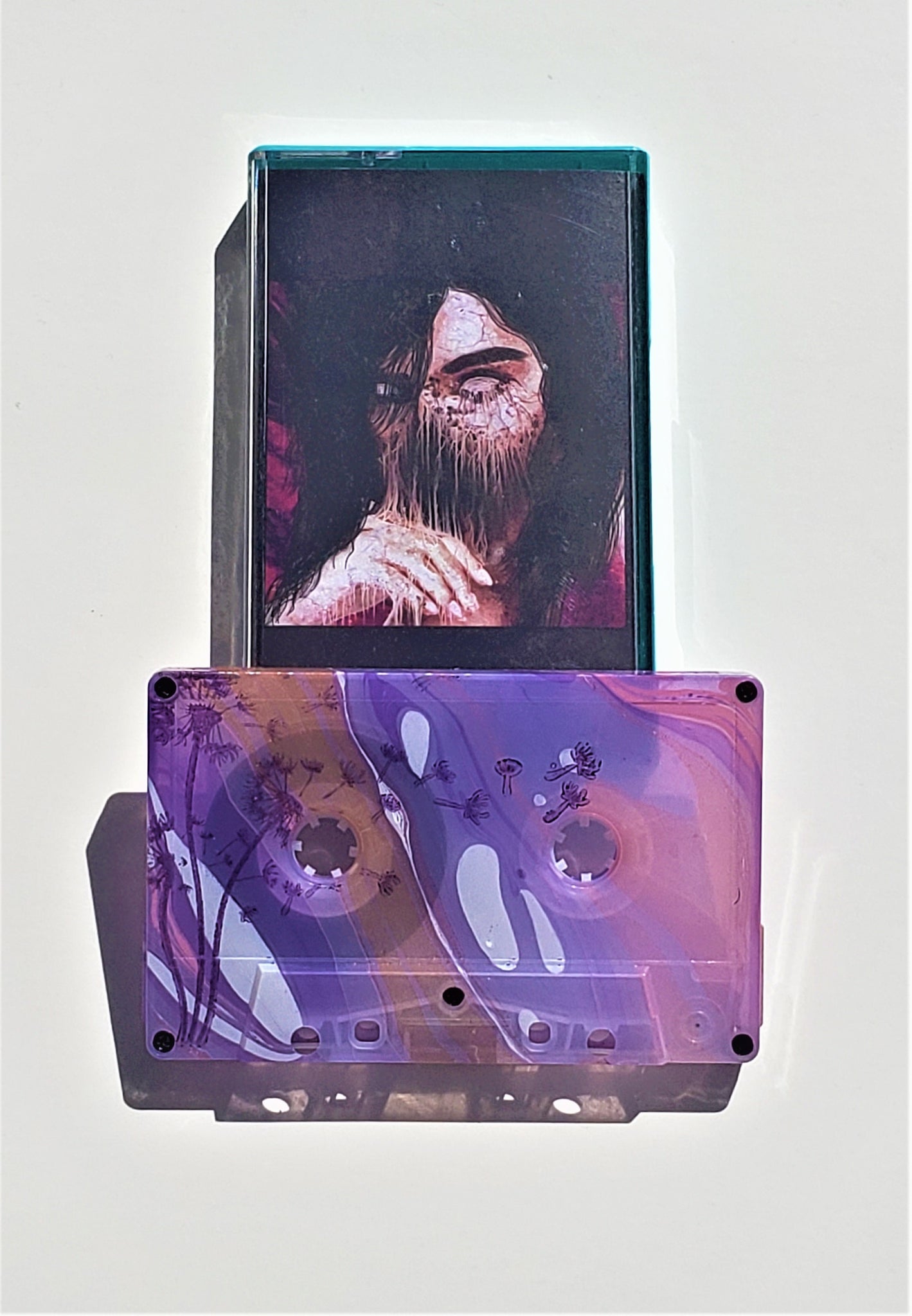 PERFUMED SATURNINE ANGELS - Saccharine Curses Exhaled in the Wind (cassette)