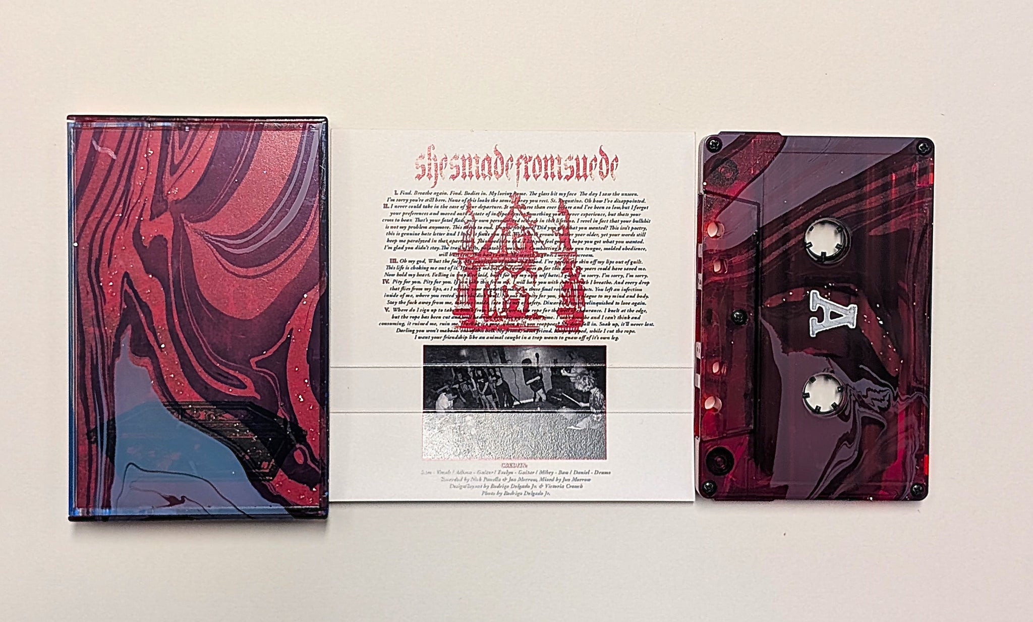 SHESMADEFROMSUEDE - shesmadefromsuede (cassette)
