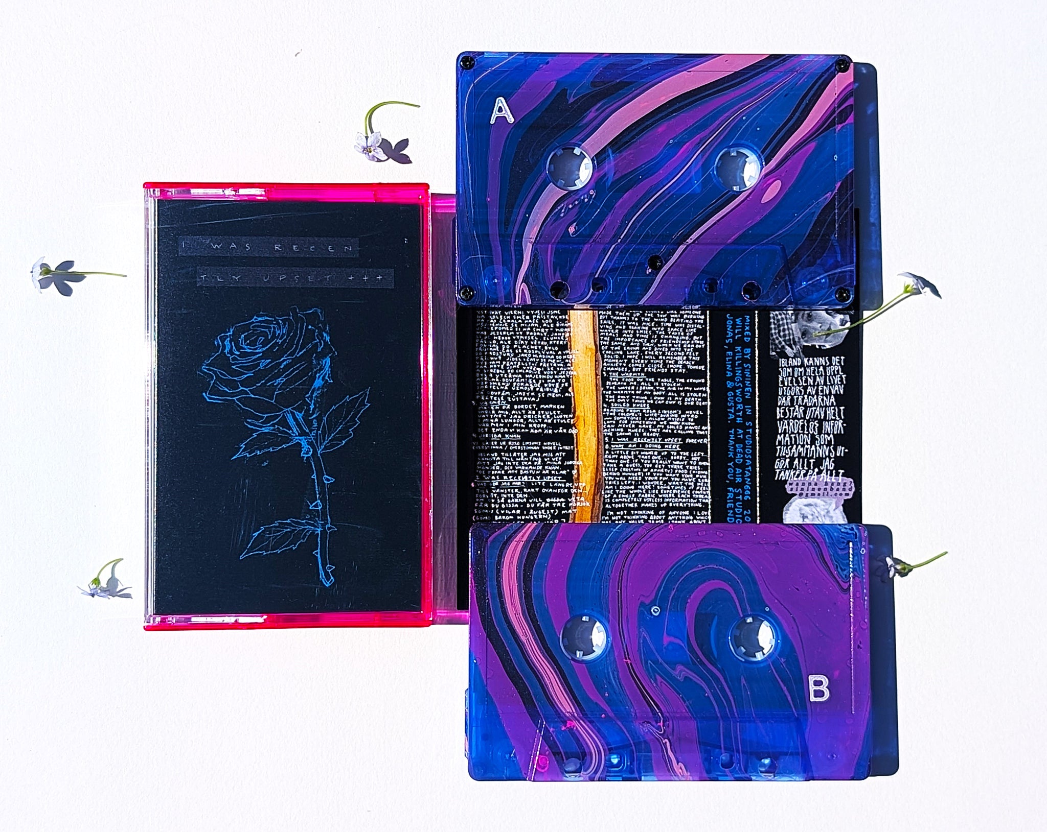 SININEN - I was recently upset (cassette)