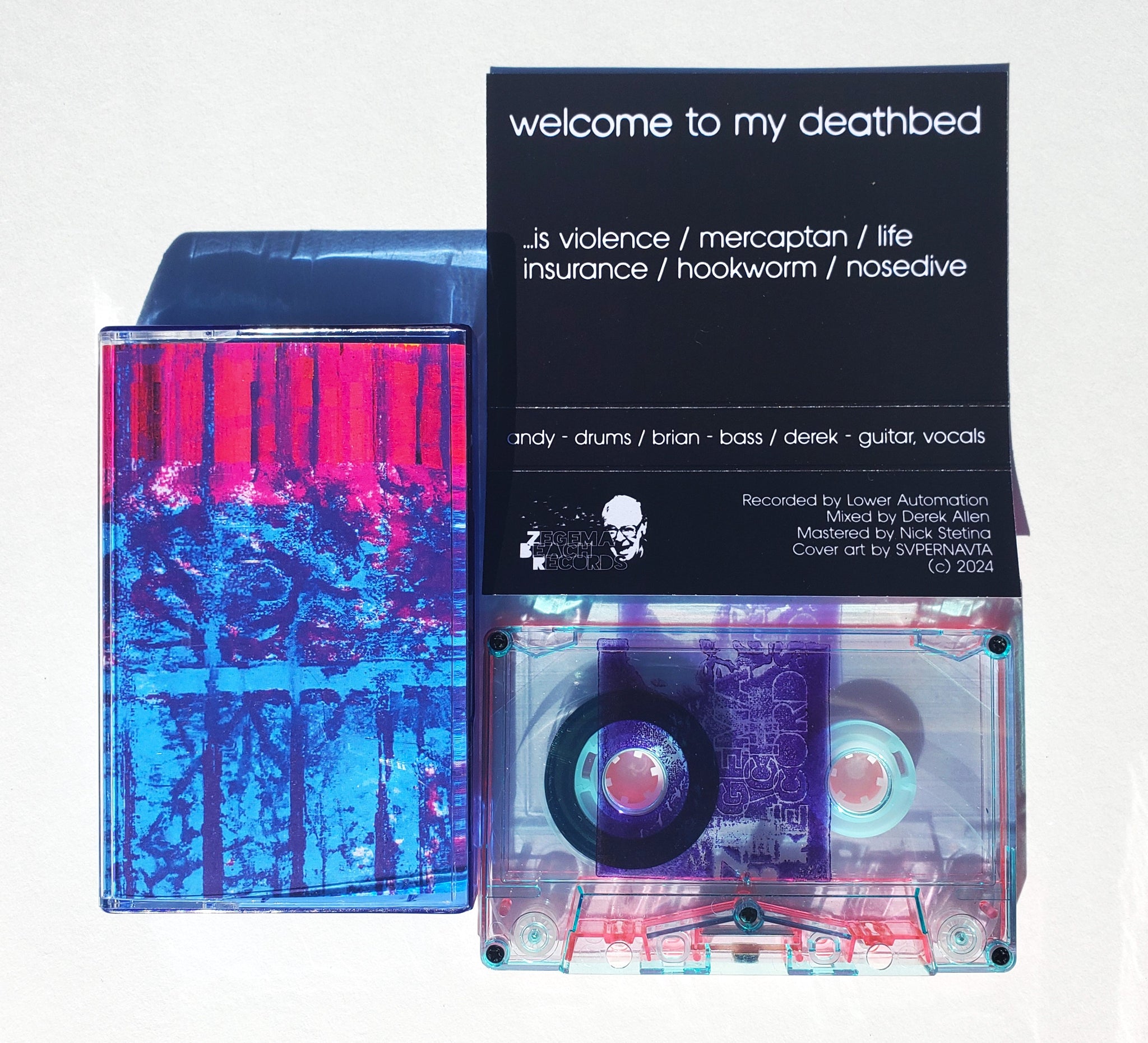 LOWER AUTOMATION - Welcome To My Deathbed (tape)