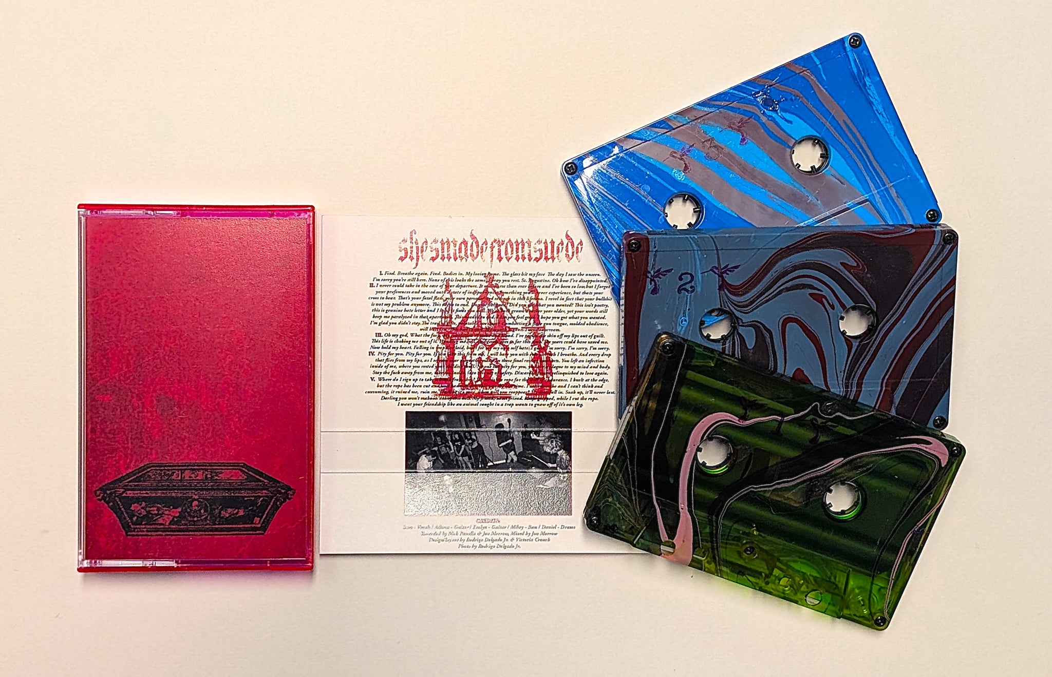 SHESMADEFROMSUEDE - shesmadefromsuede (cassette)