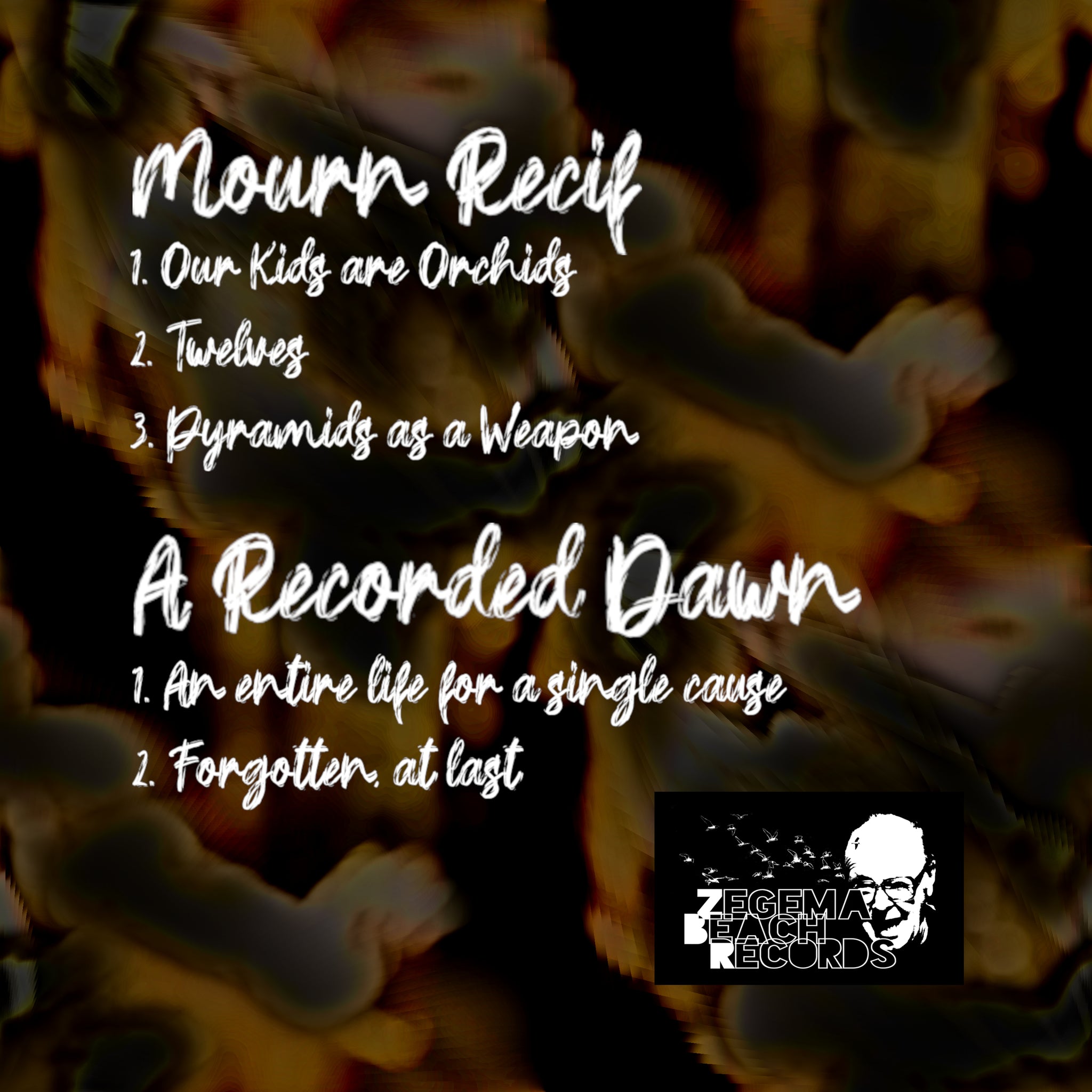 MOURN RECIF x A RECORDED DAWN - Split (cd)