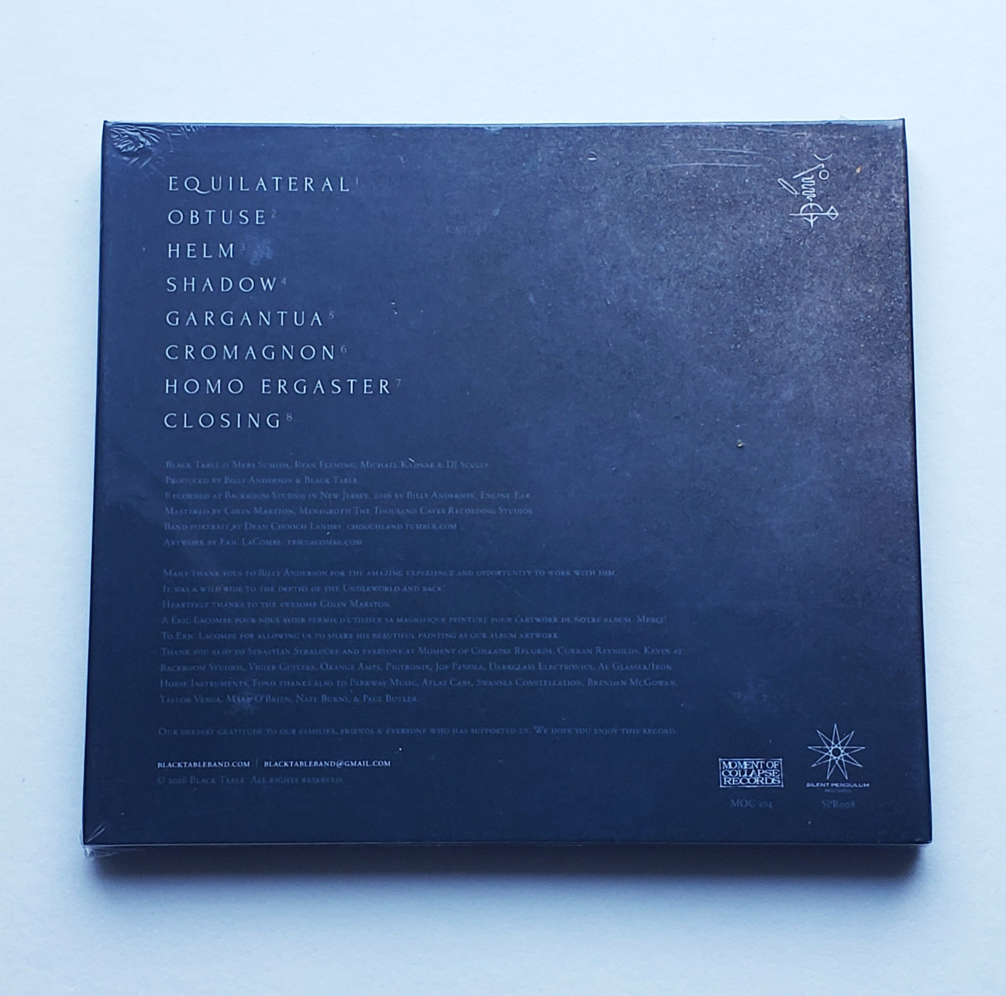BLACK TABLE - Obelisk (cd)