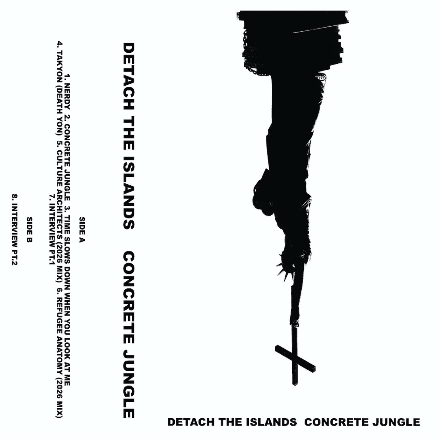 DETACH THE ISLANDS - Concrete Jungle (cassette) – ZEGEMA BEACH RECORDS