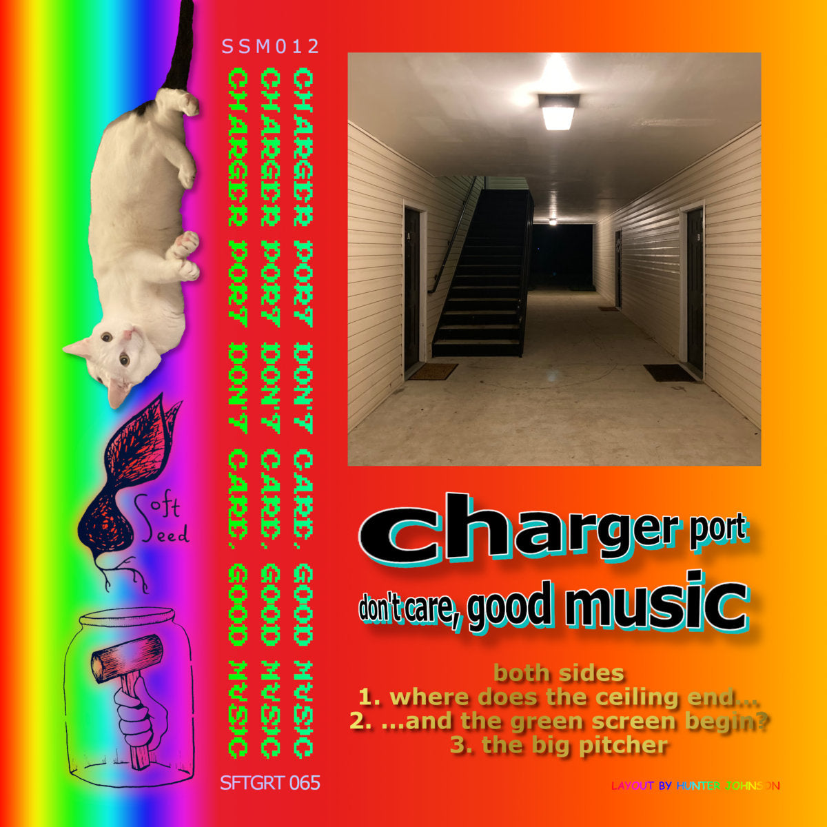 CHARGER PORT - don't care, good music (cassette)