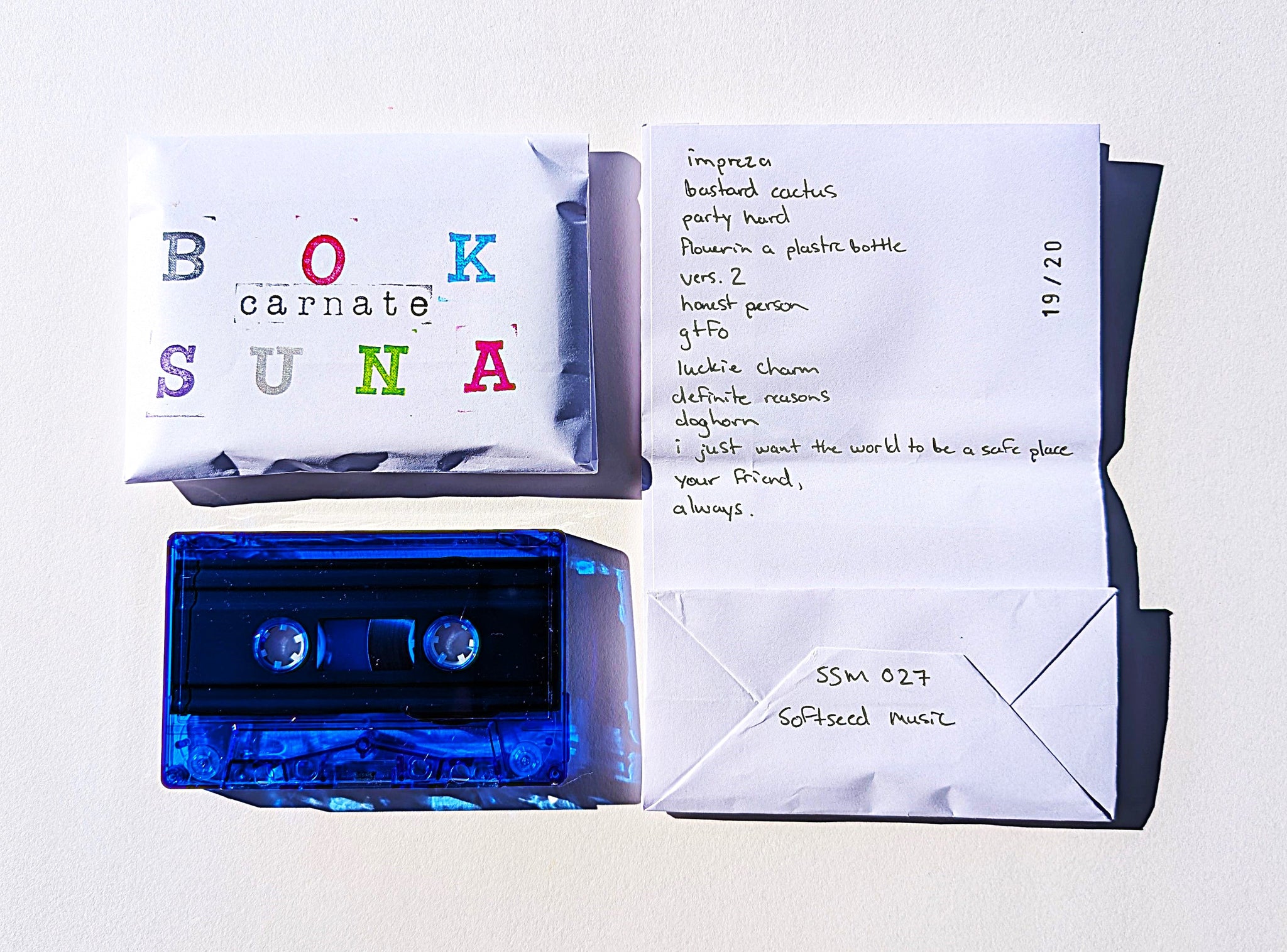 BOK SUNA - Carnate (cassette/12")