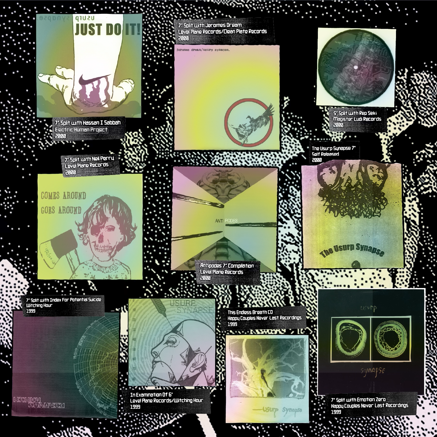 USURP SYNAPSE - Disinformation Fix (2x12") PRE-ORDER