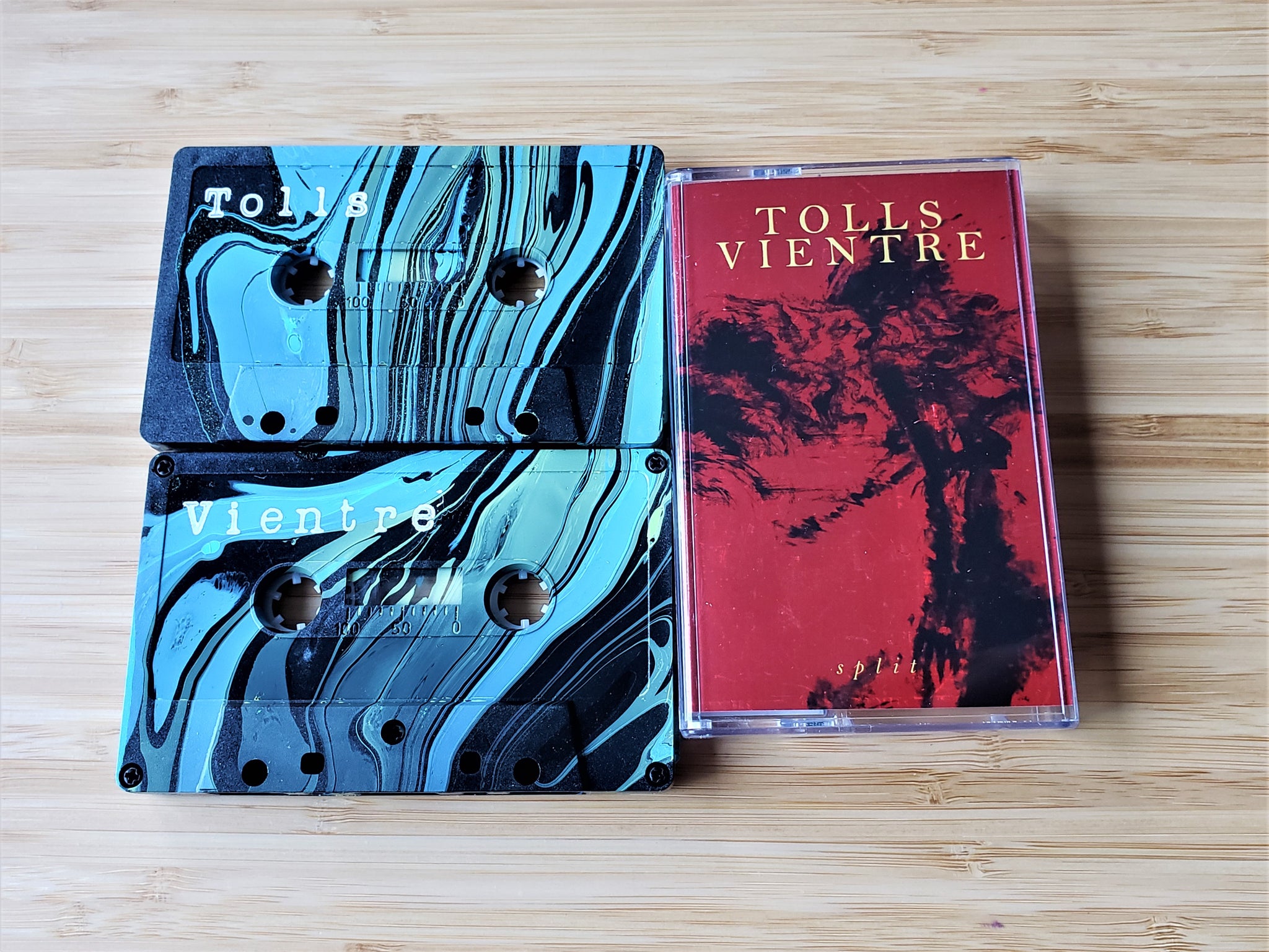 VIENTRE + TOLLS - Split (cassette/pre-order)