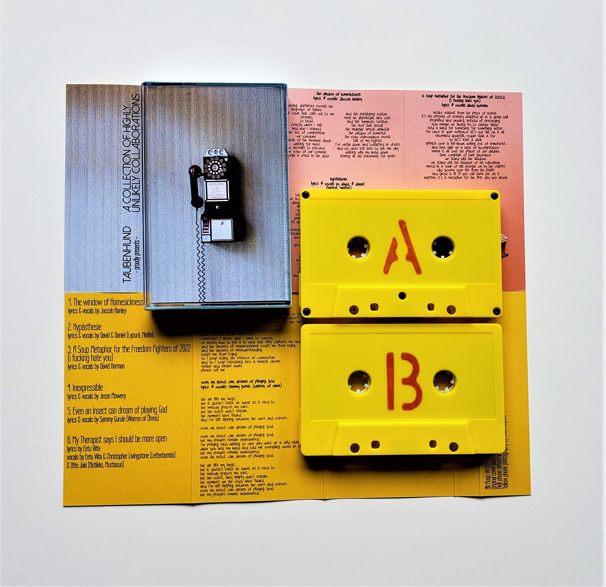 TAUBENHUND - A Collection of Highly Unlikely Collaborations (cassette)