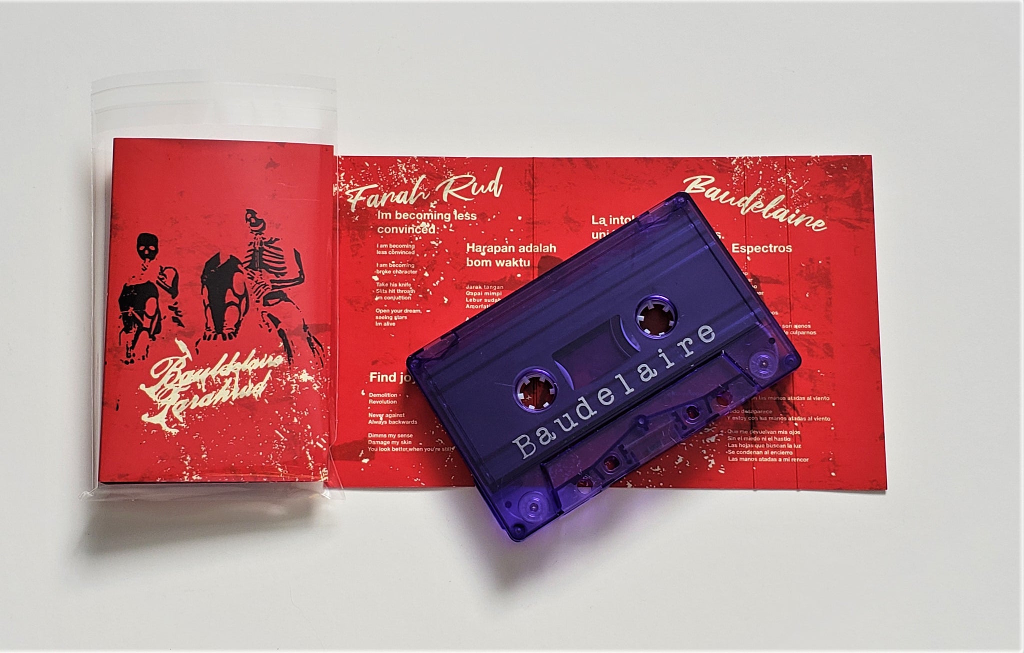 FARAH RUD + BAUDELAIRE - Split 2 Ways (cassette)