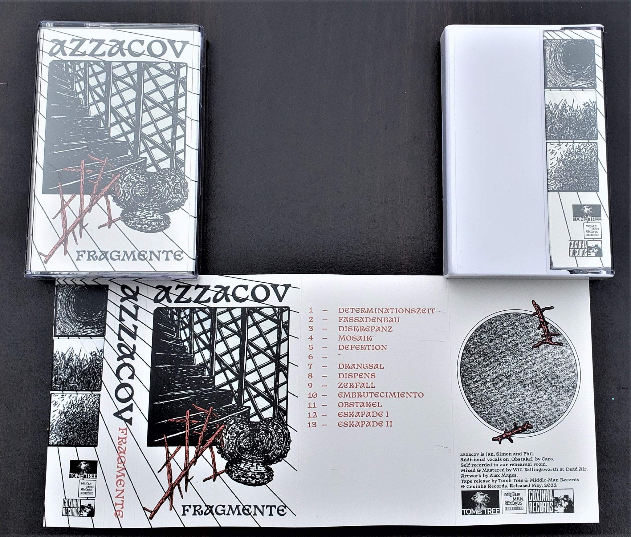 AZZACOV - fragmente (cassette)