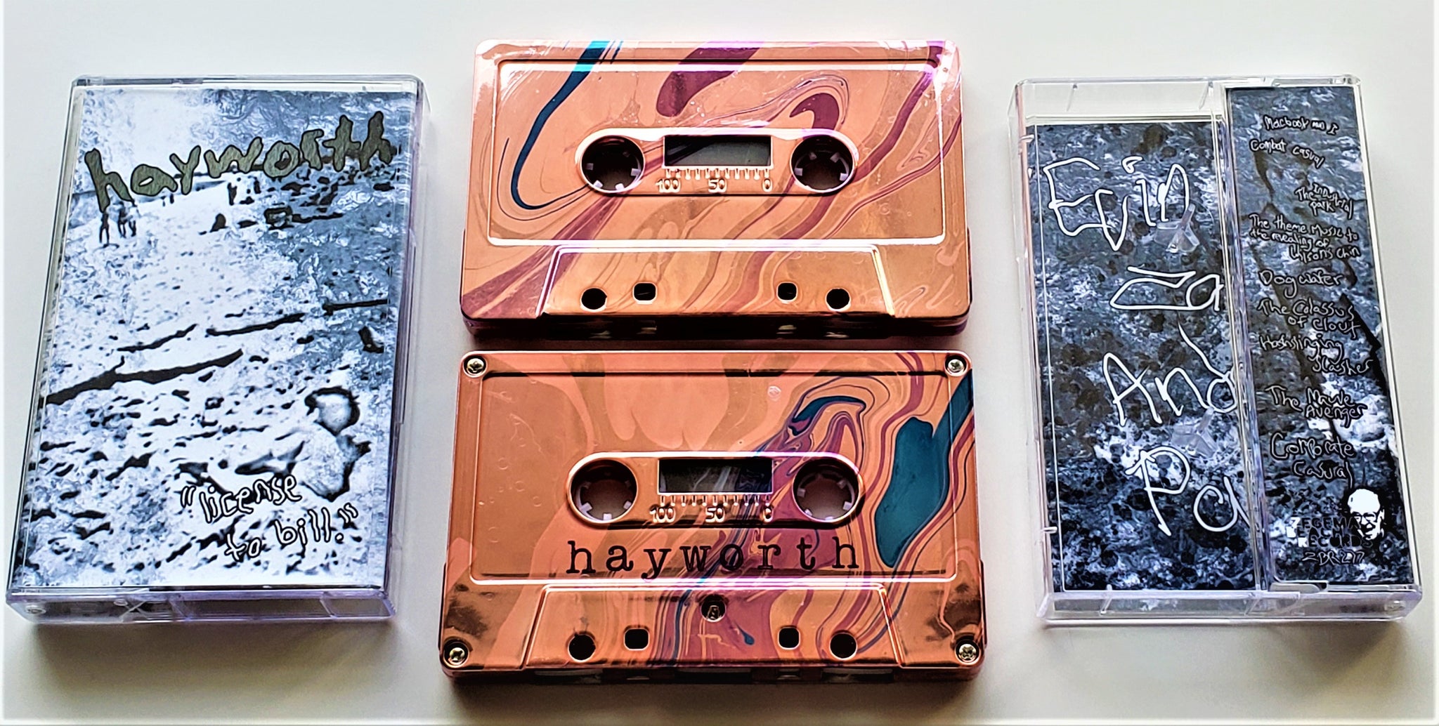 HAYWORTH - License To Bill (cassette)