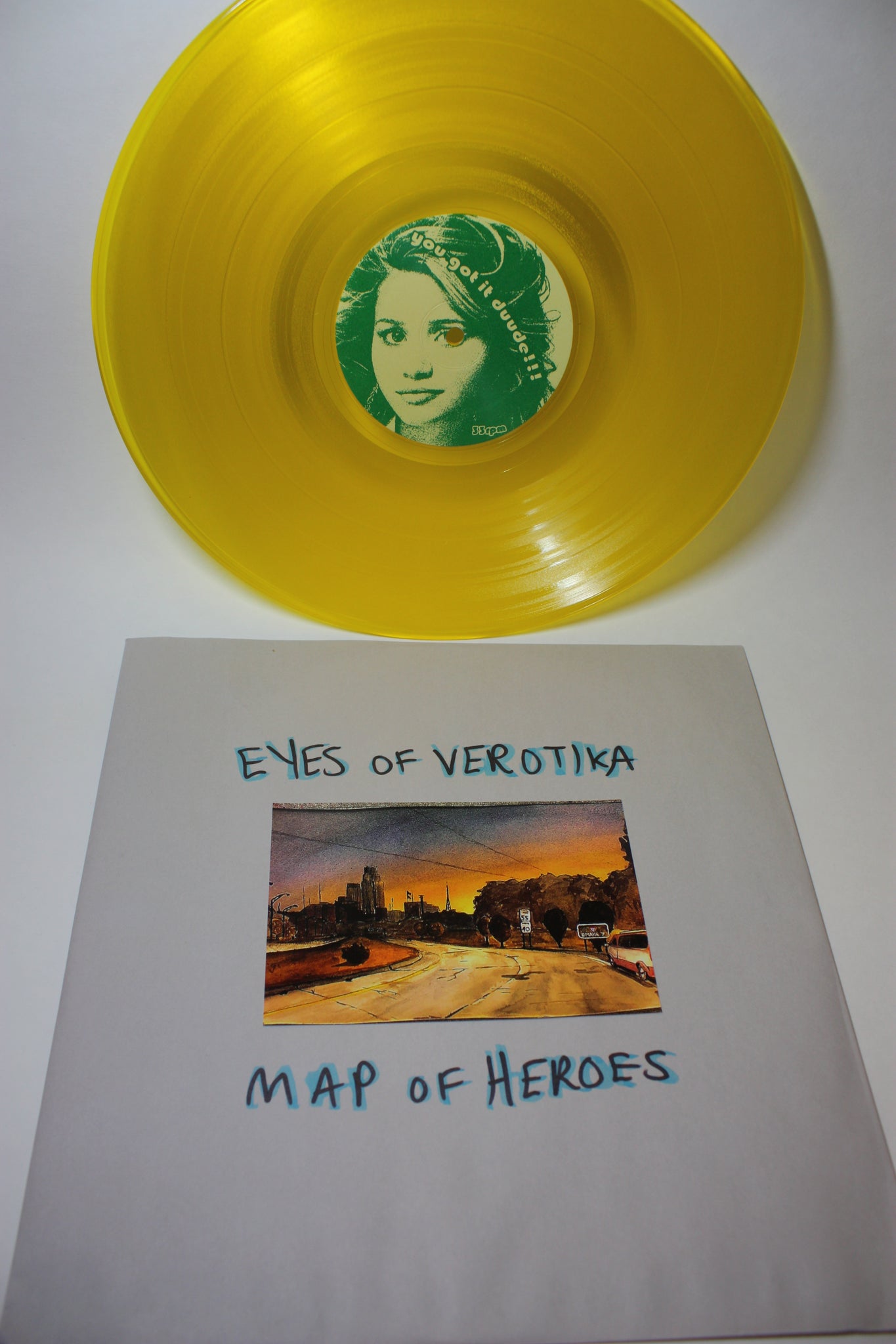 EYES OF VEROTIKA - Map Of Heroes (12")