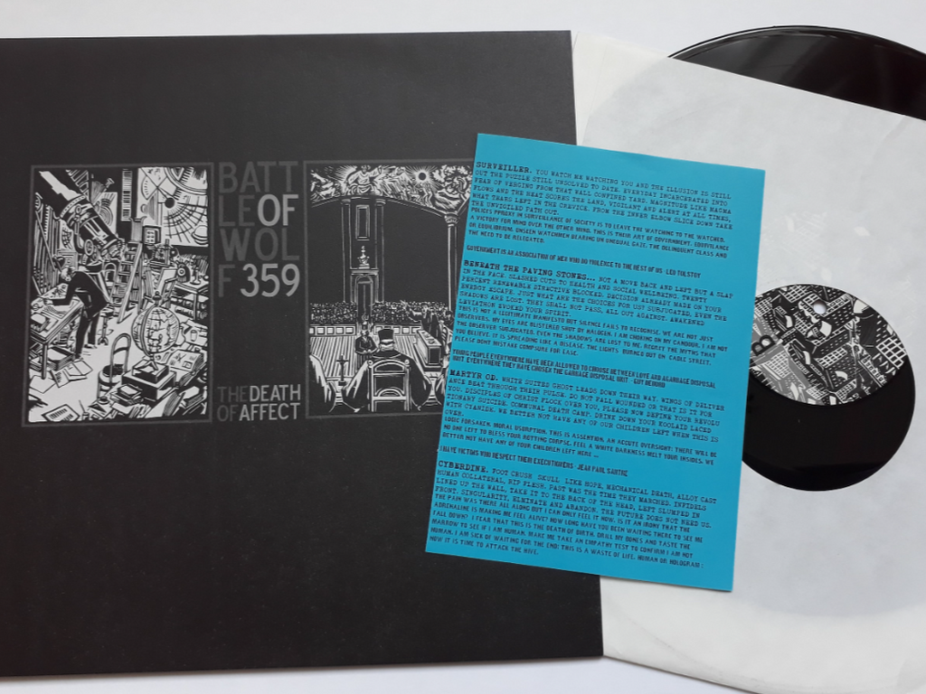 BATTLE OF WOLF 359 - The Death of Affect (12")