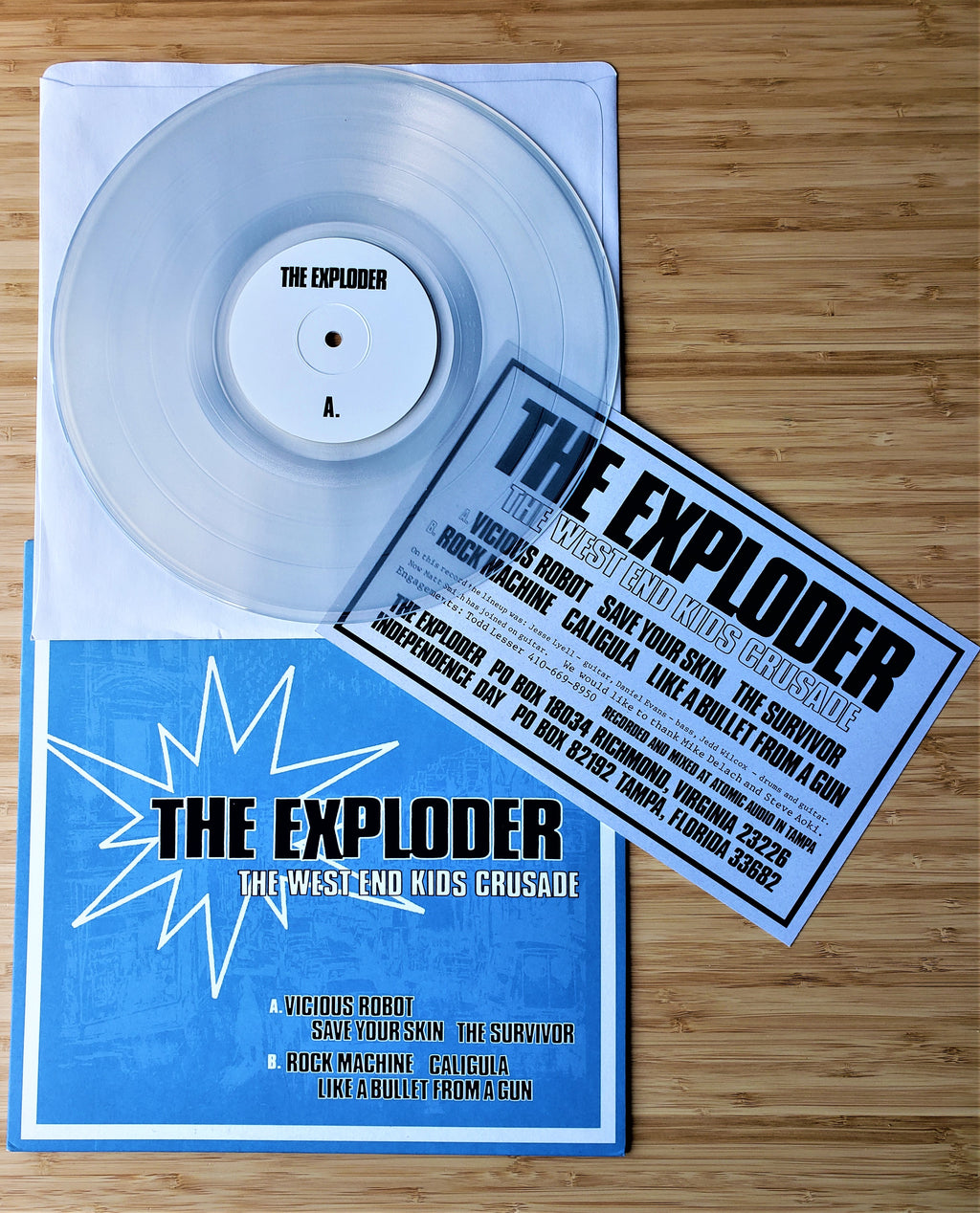 EXPLODER, THE - The West End Kids Crusade (10")